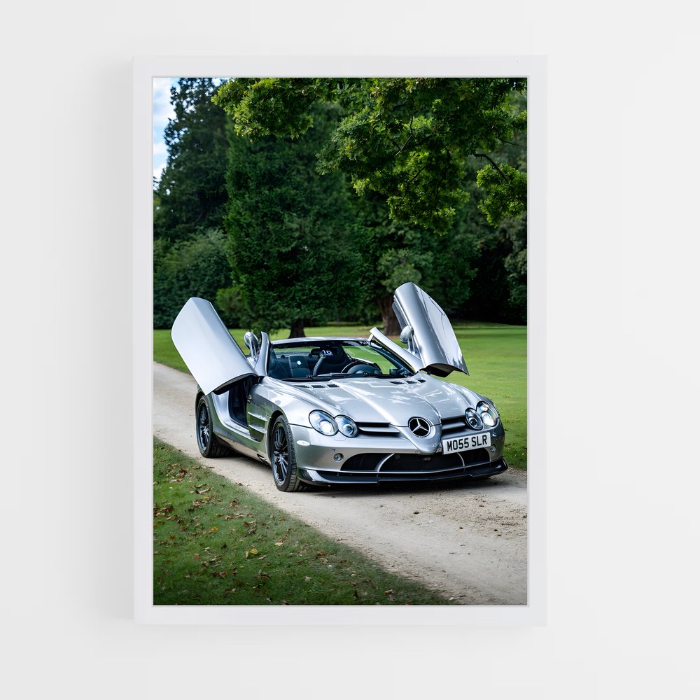 Poster SLR magnifique – affiche Mercedes (vue 3)